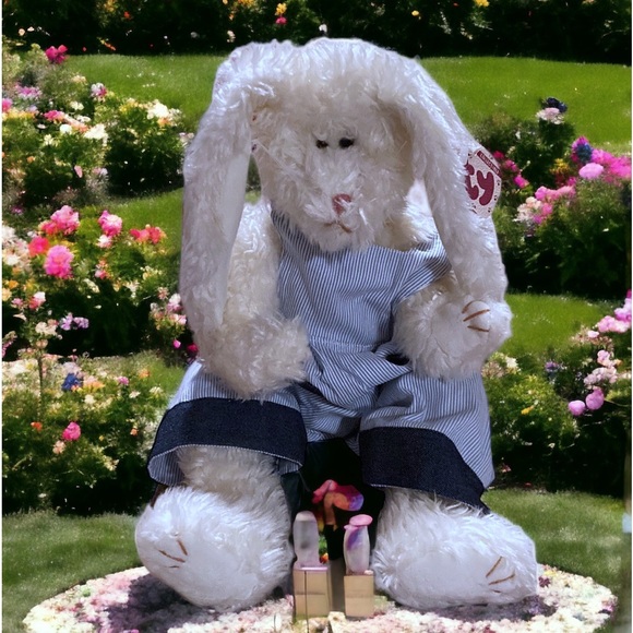 Heather The Bunny Ty Attic Treasures - Picture 12 of 16